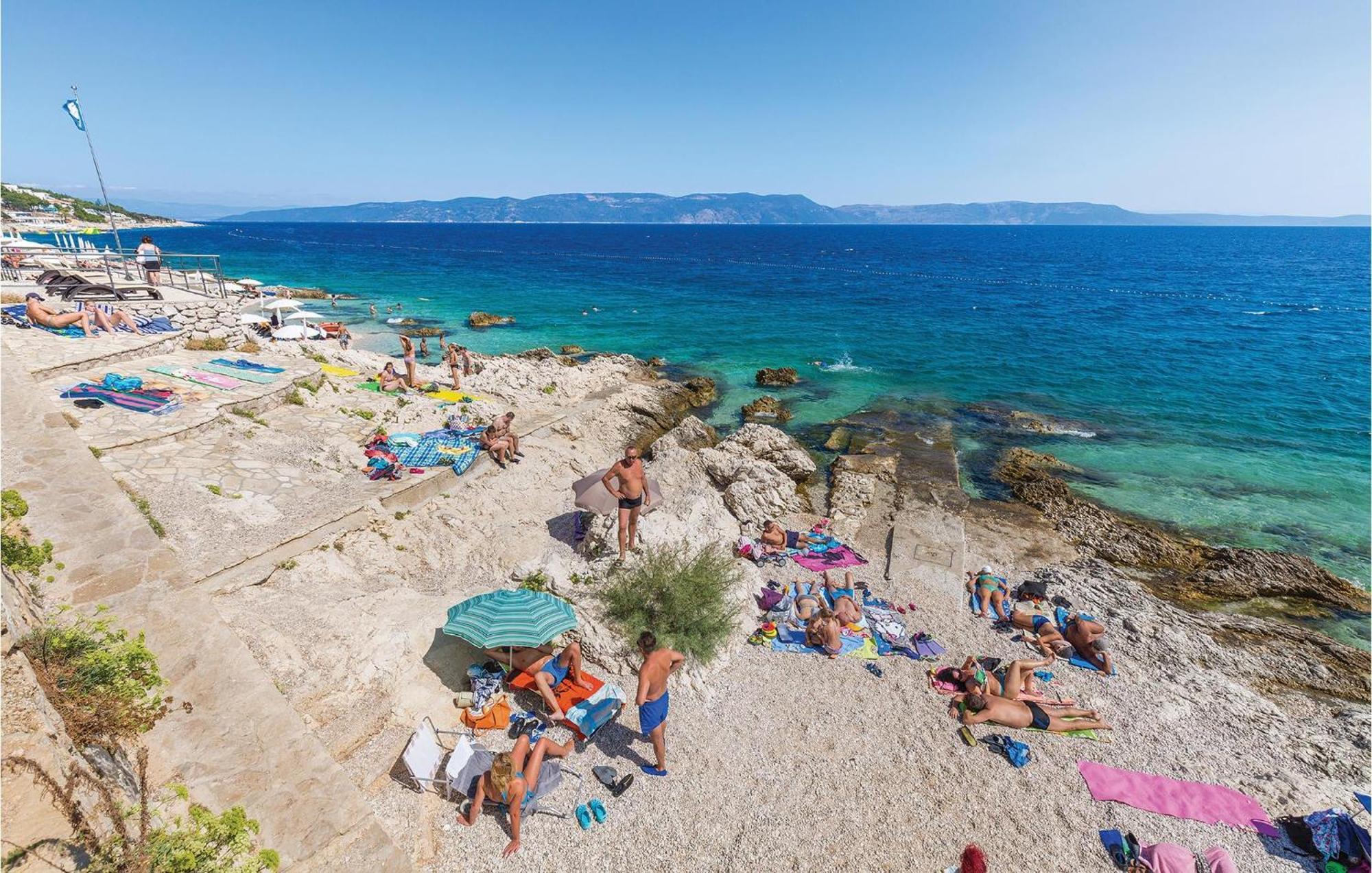 Amazing Apartment In Labin With House Sea View Kültér fotó